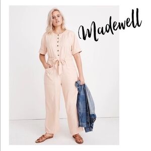 Madewell Button-Front Jumpsuit